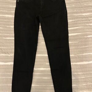 Kut From The Kloth Carlos Skinny Jeans Black Size 8 Ankle